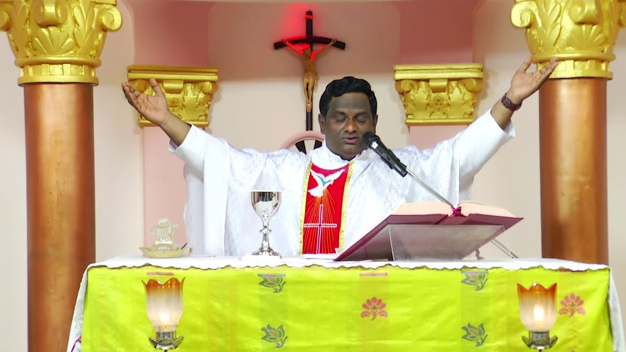 HOLY MASS | FR. P. ARUL DAS SDB | 'BE JUST' | 8 AUGUST 2022 | 12 PM ...