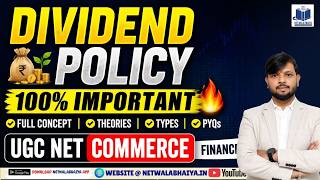 Dividend Policy in One Shot 🔥 | UGC NET Commerce Finance 2026 | NetwalaBhaiya