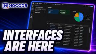 NocoDB Interfaces Are Here: Build Apps on Top of Your Data