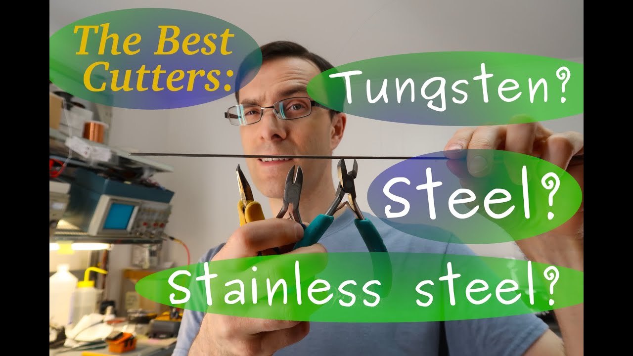 Guitar wire cutter shootout Steel vs Tungsten vs Stainless??? YouTube