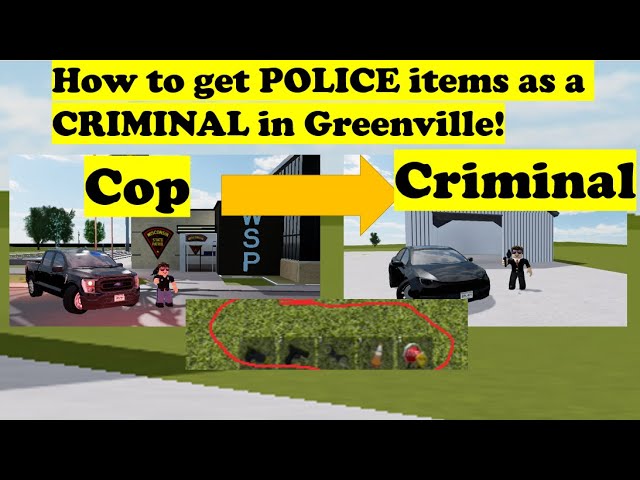 How To Get Police Items As A Criminal Or Any Other Team In Greenville Roblox Greenville 2021 Youtube - how to get a gun in greenville roblox 2021