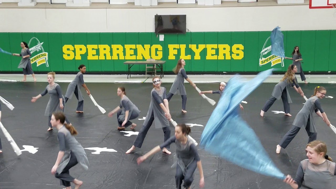 Lindbergh Middle School, Winter CG full routine 2019 YouTube