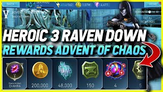 Injustice 2 Mobile | Boss Raven Down | Rewards Advent Of Chaos | Heroic 3 Tier 5 Injustice 2 Mobile | Boss Raven Down | Rewards Advent Of Chaos | Heroic 3 Tier 5