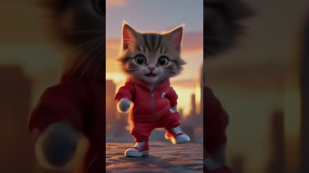 When the beat drops and your cat's got better moves than you!#shortvideo #shorts #subscribe