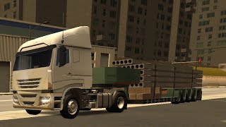 Euro Truck Driver 2018: Iveco fighting with new heavy trailer | Full HD Gameplay Ultra Graphics screenshot 1