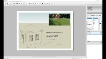 SketchUp 2020 บทที่9 การเอาแบบมาลงใน Layout