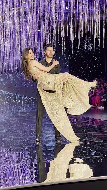 Janhvi Kapoor and Varun Dhawan bring Bijuriya energy on the ramp ❤️‍🔥😍
