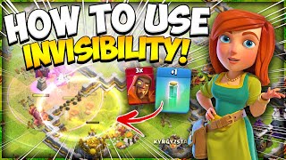 Destroy Every TH11 with Invisibility Spell! How to Use the Invisibility Spell in Clash of Clans