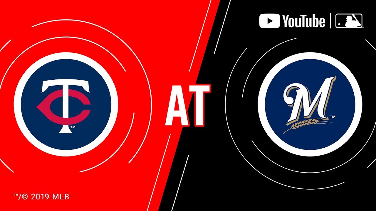 Twins at Brewers 8/14/19 | MLB Game of the Week Live on YouTube