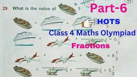 🔥Class 4 olympiad maths chapter 3 Part 6 | IMO Grade 4 maths HOTS questions