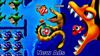Fishdom Ads Mini Games Hungry Fish New Update 1.7 All level Trailer Video