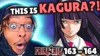 KAGURA IS A BEAST WTFF 😳‼️|| Fairy Tail Episode 163 - 164 Reaction