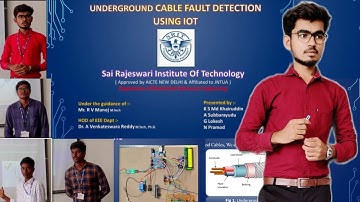 Underground Cable Fault Detection Using IoT | btech projects for electrical engineering | EEE.