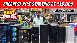 Cheapest Used Gaming PC's Starting at Just ₹13,000 ! | Gamers Factory Nehru Place