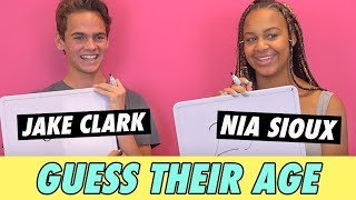 Nia Sioux vs. Jake Clark - Guess Their Age