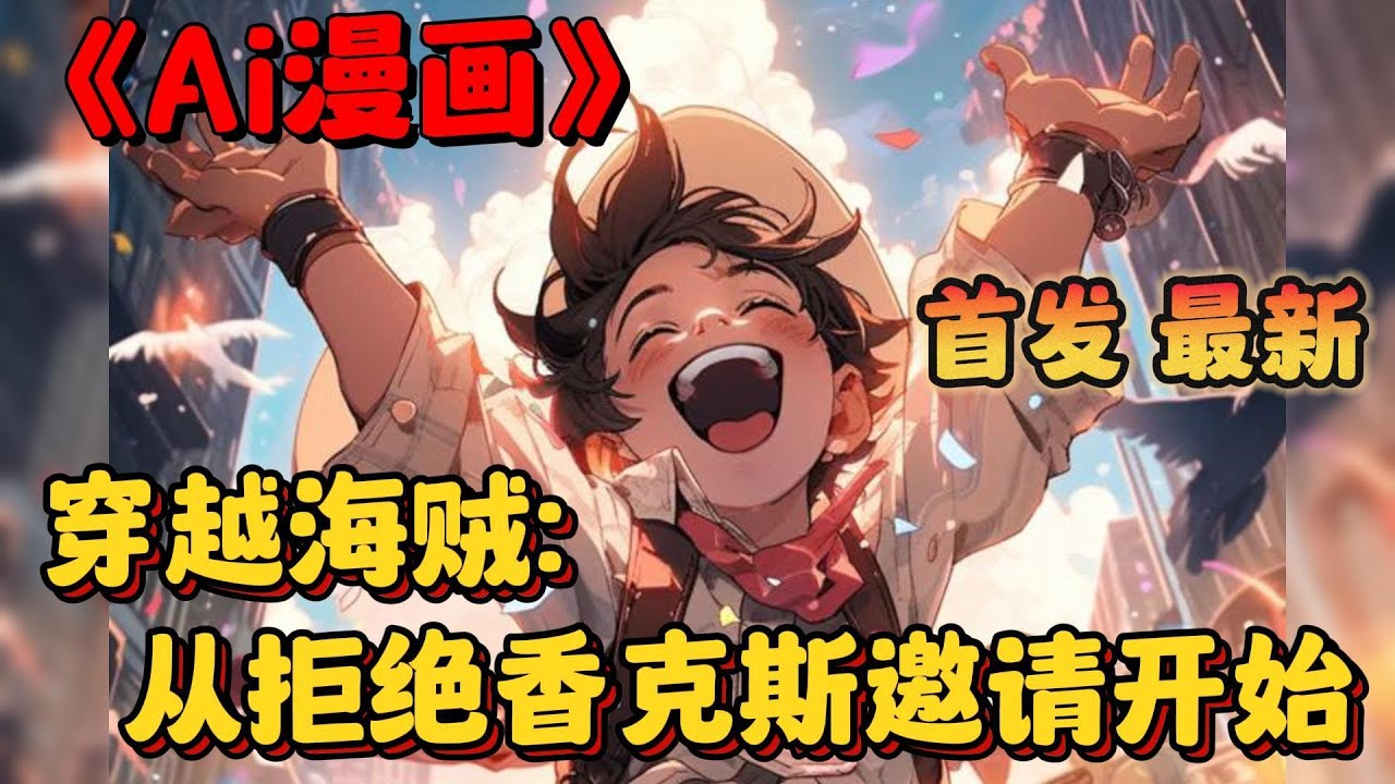 🔥【AI推文】《海贼：从拒绝红发邀请》💥1-204章节：我穿越到海贼世界，激活旅行家签到系统，在指定地点完成签到任务即可获得奖励！#小说 #推文 #ai漫画 #热血 #海贼王 #系统 #漫画解说