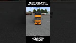 Review Singkat Truk Mitsubishi Fuso Godres V2 #bussid #shorts screenshot 1