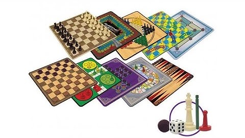 UNBOXING CLASSIC GAMES 100 GAMES BOARD GAME (No Commentary)