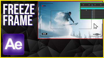 How To Freeze Frame Video in After Effects Explained in 30 Seconds