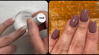 Dip Power Nails With Tips | Step By Step | Easy At Home Manicure | Using Beetles Dip Powder System