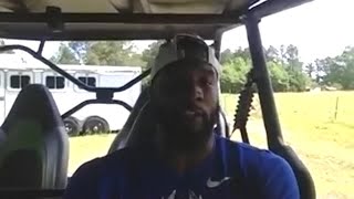 Darius Leonard on training at home