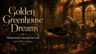 Golden Greenhouse Dreams | Melancholic Saxophone Lofi & Soft 528Hz Solfeggio