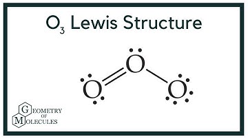 O3 Lewis Structure (Ozone)