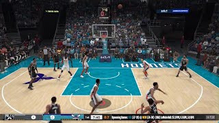 Coasting NBA 2K24 Charlotte Hornets Rebuild vs Nets