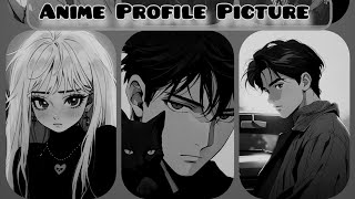 Asthetic black anime profile picture | Anime pfp | dark anime pfp | icons #anime #shorts #fyp