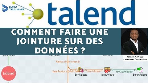 50-Tuto TALEND : Comment faire une jointure de données ?