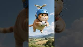 😱AI Cat’s Funny Day 😹#funny  #shortvideo #ai #cute #shorts #viral