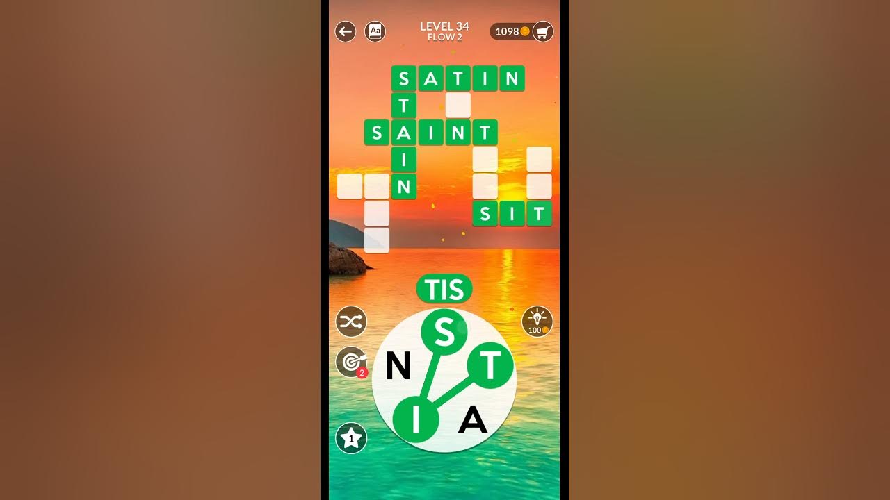 Wordscapes Level 34 35 and 36 - YouTube