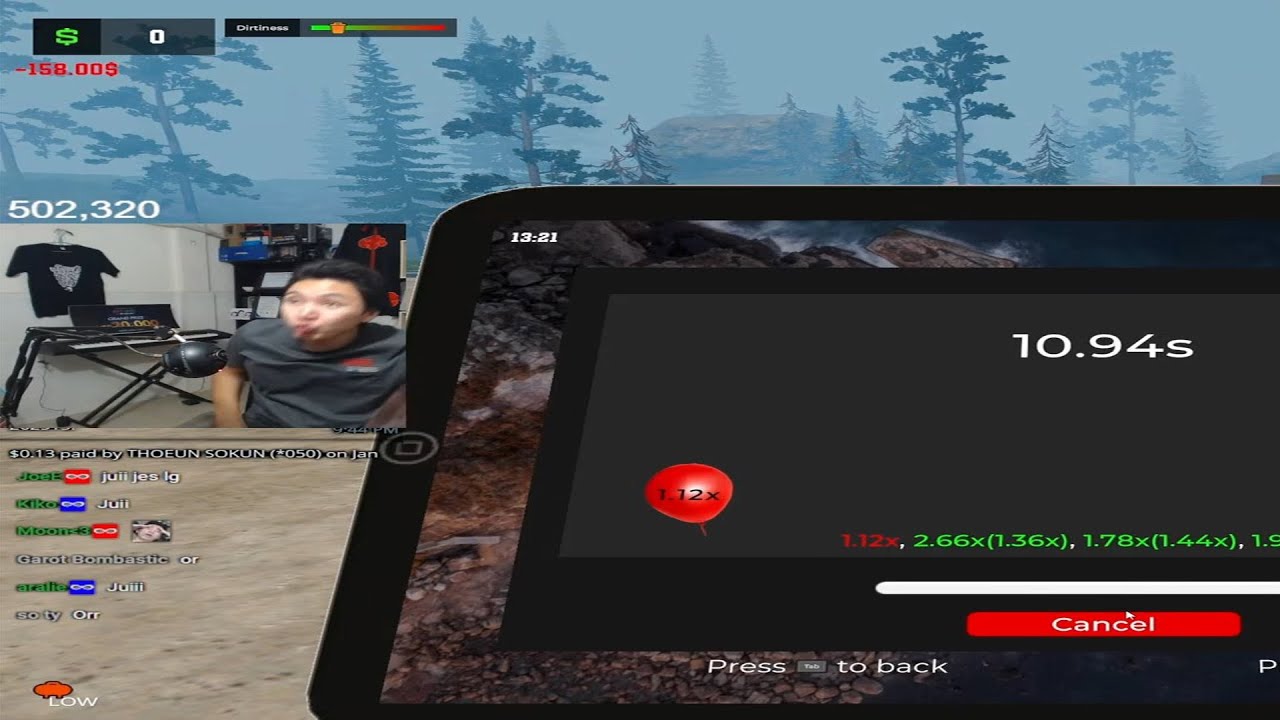 ម្ចាស់ការ៉ាសសាំងញៀនល្បែង