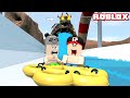 Canavarlı Su Parkına Gittik!! - Panda ile Roblox Waterpark Oceanic