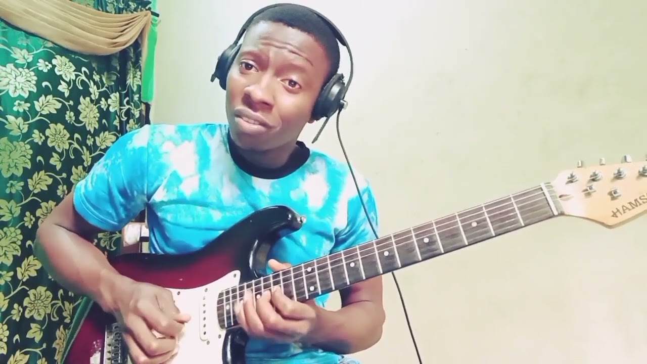 Out of my Guitar shall flow rivers of living water! I poured out myself on this one!