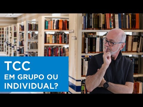 TCC em grupo ou individual?