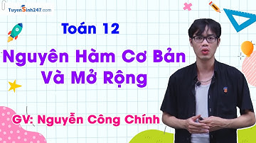 Nguyên Hàm Cơ Bản Và Mở Rộng - Toán 12 | Thầy Nguyễn Công Chính