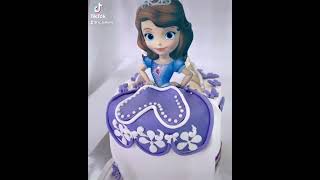 Princess Sofia birthday cake .