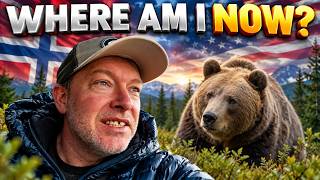 First Snow! I Abandoned my Van Life Camping in the Norway to Visit America & met a Grizzly Bear