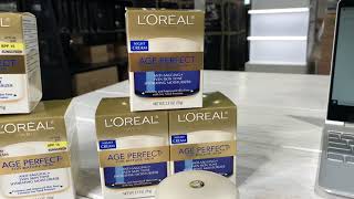 WHOLESALE MAKEUP - Loreal Age Perfect For Mature Skin Day Cream | Night Cream Anti Sagging EvenSkin