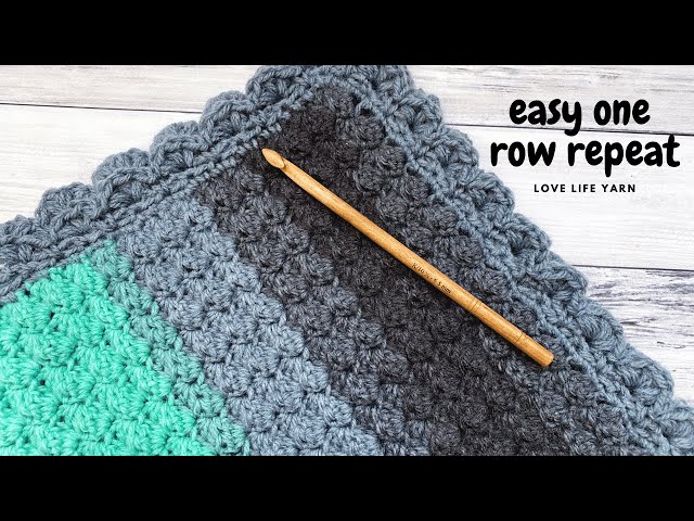 Easy Textured Crochet Baby Blanket YouTube