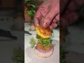 Burger crispy crispy mini kitchen#shorts