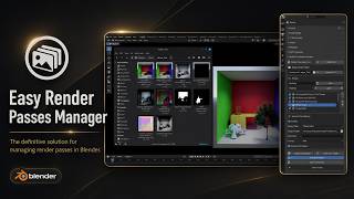 Easy Render Passes Manager for Blender!