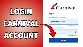 How To Login Carnival Account | Carnival Cruise Sign In Guide 2025