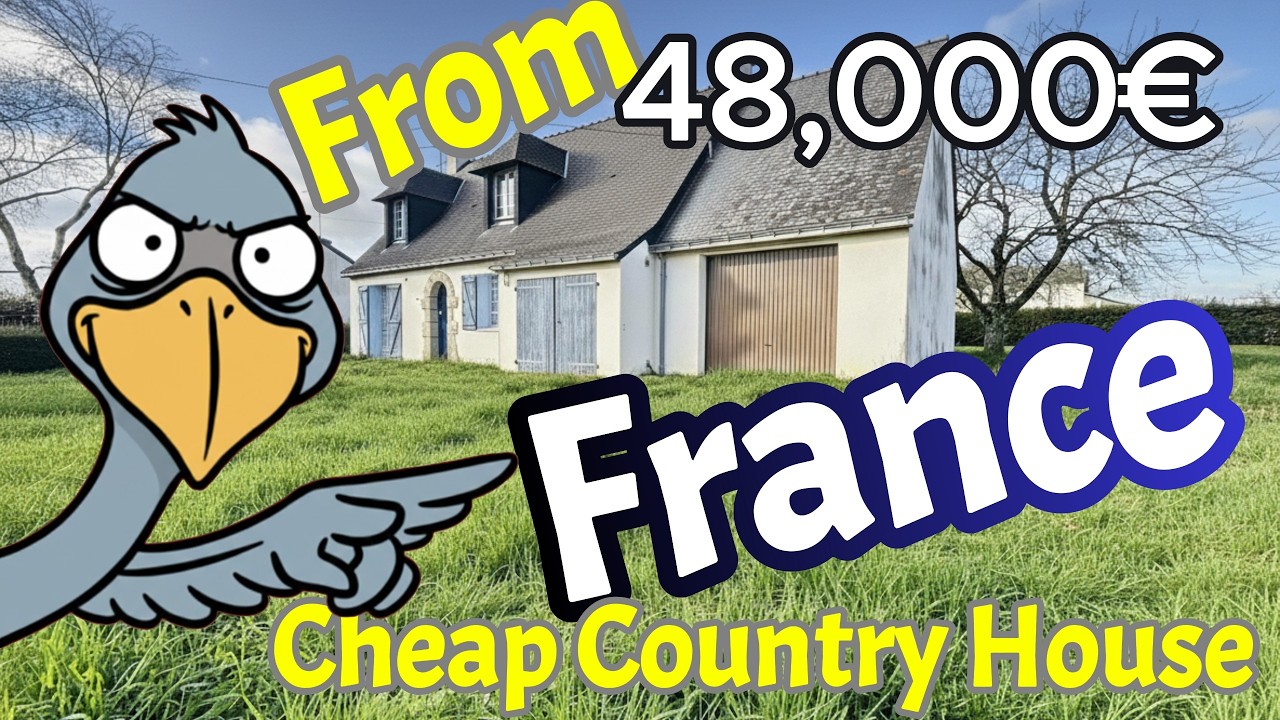 🏡 Cheap Country Houses For Sale in France  🇫🇷 Raw Search 48.000€ - 83.000€ - Border Spain & Italy