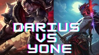 Darius vs Yone top - perfect & clean DUNK! game   League of Legends