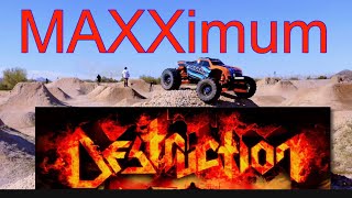 Traxxas WideMAXX - Pump Track Bash [4K]