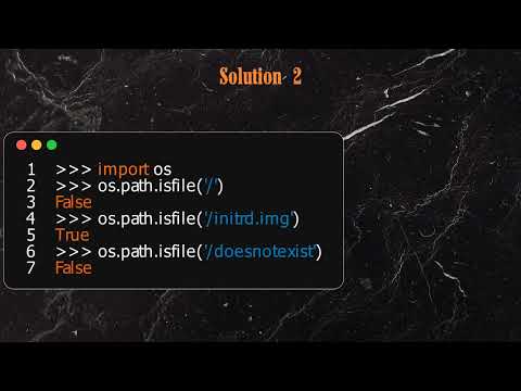 How to check if a file exists in Python without using a try block