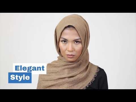 Crinkle Hijab Scarves | Premium Cotton Material | Vibrant Colors