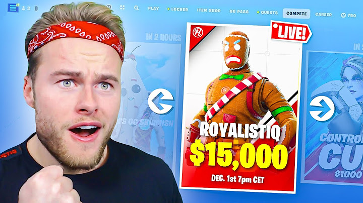 🔴 LIVE: $15.000 Royalistiq OG Invitational Toernooi! - (Fortnite Livestream Nederlands)